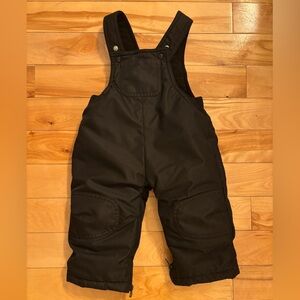 Disney Baby Black Snow Bib